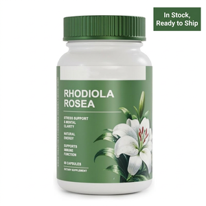En stock : Poudre d'extrait de racine de <span class=keywords><strong>Rhodiola</strong></span> <span class=keywords><strong>Rosea</strong></span>, 3% Rosavines, 1% <span class=keywords><strong>Salidroside</strong></span>, Herbe adaptogène, Vrac, Biologique, OEM, ODM, Échantillon disponible - Product Image 1