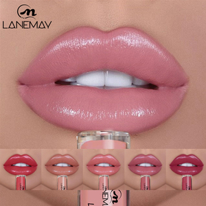 Pintalabios líquido para mujeres y niñas, lápiz labial de larga duración, resistente al agua, brillo de labios transparente - Product Image 1