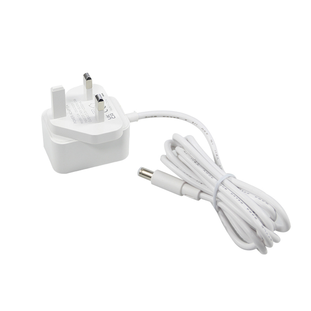 UK Wall Plug 12V 2A 24W AC DC Switching Power Supply 100-240V to 12 Volt 2 Amp 12 Watt Wall Transformer Charger for Security CCTV Camera