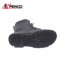 Bottes de pompier pour pompiers, chaussures de sécurité en cuir