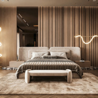 Lit double king size haut de gamme, tête de lit moderne et large, lit rembourré en velours, nouveau design, ensemble de meubles de chambre à coucher de luxe italien