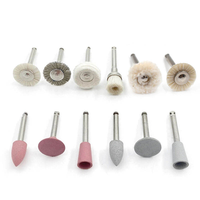 Kit de polissage dentaire composite 12 pièces/boîte, disques en caoutchouc de silicone, meuleuse, polisseuse, fraise RA pour outils de laboratoire dentaire à faible vitesse