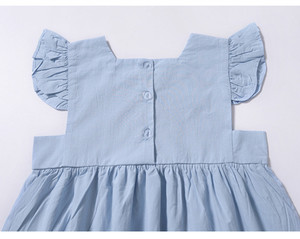 Vestido de Manga Larga con Estampado Floral y Encaje para Niñas de 1 Año, Venta al por Mayor en Bangladesh, Precio Económico, Directo de Fábrica - Product Image 4