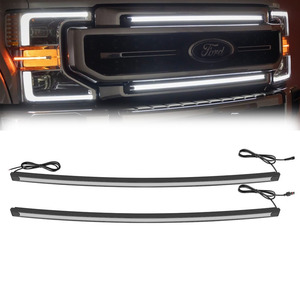 Greenshuo 12V DRL <span class=keywords><strong>LED</strong></span> Grille Insert Barre Lumineuse pour 2014-2018 pour Ford Super Duty F-250 - Product Image 1