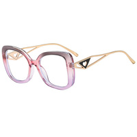 Lunettes de soleil œil-de-chat à grande monture, décorées de cœurs, avec protection UV400, style Instagram, pour femmes