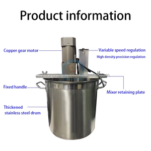 15LSmall Stainless Steel Hot <b>Pot</b> Seasoning Stir-Frying Machine Electric Sauces Cooking Mixer Machine - Product Image 6