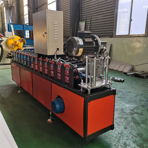 Galvanized Steel Gusset <b>Plate</b> Roll Forming Machine <b>Door</b> Billboard Roll Form Machine Iron Sheet Roll Form Machine - Product Image 5