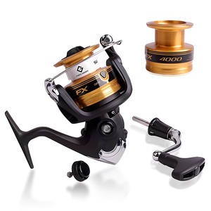 Vente en gros <span class=keywords><strong>de</strong></span> moulinets <span class=keywords><strong>de</strong></span> pêche spinning Shimano FX 1000 2000 2500 2500HG C3000 4000 FC en métal et plastique pour l'eau douce et l'eau salée - Product Image 5