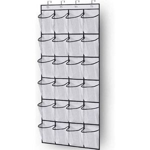 Nouveau produit : Organisateur de rangement pour chaussures en bois et plastique portable - Product Image 4