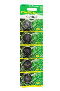 Batería de Botón de Litio de Alta Calidad CR2025 de 3V para Control Remoto, Relojes Polar y Juguetes - Product Image 4