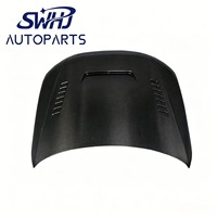 Capot avant en fibre de carbone pour Audi A4 S4 RS4 B8 berline 2008-2012, avec vis de fixation