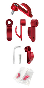 Nouveau crochet universel pour guidon de moto et scooter, en alliage d'aluminium CNC, multifonctionnel, pour casque et sac, support avant pour vélo électrique AC - Product Image 2