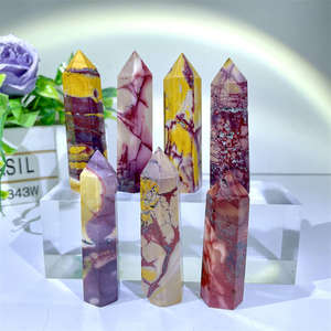 Vente en gros de cristaux de jaspe Mookaite naturels, pierres précieuses énergétiques Reiki pour la méditation et la décoration de la maison - Product Image 2