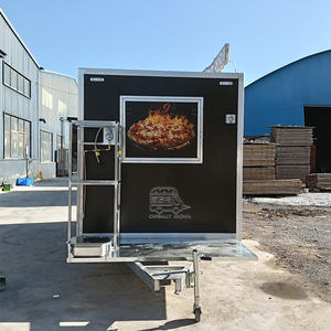 Camión de Comida Rápida para Pollo Frito, Remolque Móvil con Ventana de Servicio Comercial con Certificación CE, Remolque de Catering, Remolque de Cocina para Pizza - Product Image 4