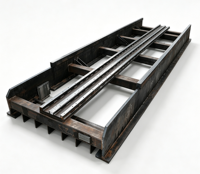 Châssis de machine robuste de grande taille OEM |   Pièces structurelles sur mesure extra-larges pour machines minières