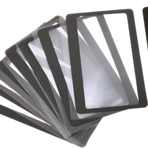 उपहार कार्ड लचीला व्यवसाय क्रेडिट आकार फ्रेशनेल लेंस pvc कार्ड आवर्धन ग्लास व्यक्तिगत बुकमार्क पढ़ने के लिए - Product Image 1