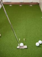 Putter de golf à trois points pour homme, personnalisé avec logo ou sans logo, forgé, usiné CNC, argenté, étanche, portable, pour droitiers