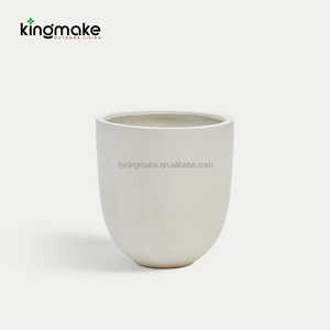 Pots et jardinières modernes en fibre <span class=keywords><strong>de</strong></span> verre, imperméables et écologiques, avec trou <span class=keywords><strong>de</strong></span> drainage, <span class=keywords><strong>pot</strong></span> à fleurs pour hôtel, pour jardin extérieur - Product Image 3