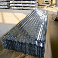 Tôle de toiture en acier galvanisé de 0,5 mm d'épaisseur / Tôle de toiture en zinc / Tôle ondulée en métal Prix par feuille / Poids / Plaque de plafond en fer