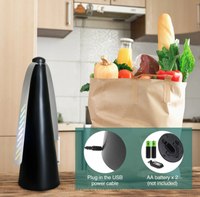 Ventilateurs anti-mouches intelligents pour tables, intérieur et extérieur, répulsif contre les insectes pour restaurants, alimentés par USB et batterie