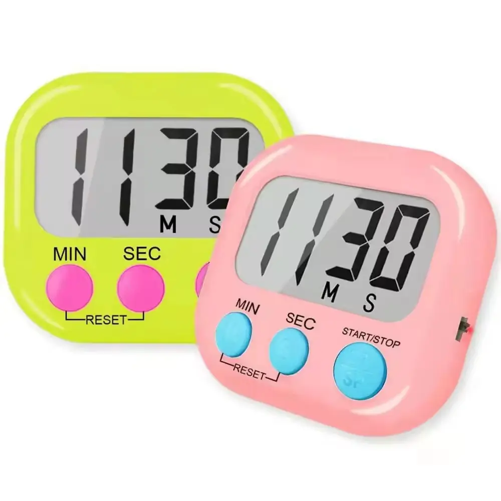 Lớp Học Đếm Ngược Timers Cho Giáo Viên Trẻ Em Màn Hình Lớn Nhà Nấu Ăn Từ Tính Nhà Bếp Timers