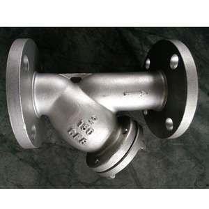 Filtro tipo Y ANSI PN10 PN16 de hierro dúctil QT450 GGG50 con brida de acero inoxidable para tuberías industriales de aguas residuales - Product Image 6