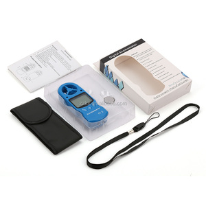 Testeur d'environnement professionnel 8 en 1 TL-302, débitmètre d'air, anémomètre, jauge de débit de vent - Product Image 6