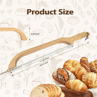 Couteau à pain dentelé en acier inoxydable de qualité supérieure avec manche en bois Technique polie Pain fait maison Couteaux de cuisine Cutter