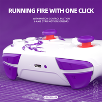 Control Inalámbrico para Videojuegos, Control Remoto para Consola de Juegos, Control Profesional para Ps4/Switch/Joycon/Nintendo
