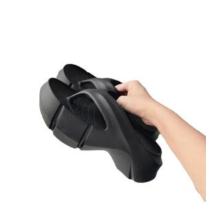 Sandalias de tacón alto de una pieza de EVA estilo deportivo para mujer, con plataforma elevadora, tipo chancla, para verano 2026, para chicas pequeñas, para playa y mar. - Product Image 3