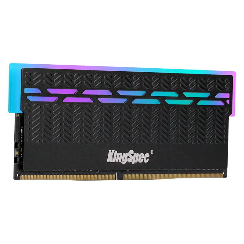 KingSpec Newest RGB light UDIMM DDR 4 ram memory PC Desktop 8GB 16GB 2666MHZ memoria ram ddr4 for gaming