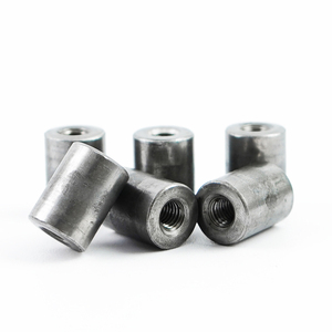 10 unidades/bolsa Conector de tuerca de acoplamiento largo de acero al carbono M5 M6, manguito de unión tubular, tuerca alargada para unión - Product Image 4