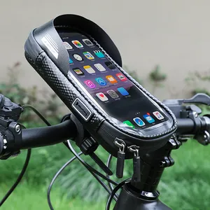 터치 스크린 홀더 케이스 휴대 전화 가방 자전거 액세서리 가방 휠 자전거 가방 방수
