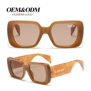 <span class=keywords><strong>Occhiali</strong></span> <span class=keywords><strong>da</strong></span> <span class=keywords><strong>Sole</strong></span> di Lusso 2026 con Lenti Viola, Alta Qualità, Logo Personalizzato, Design Quadrato Oversize per <span class=keywords><strong>Uomo</strong></span> e Donna - Product Image 1