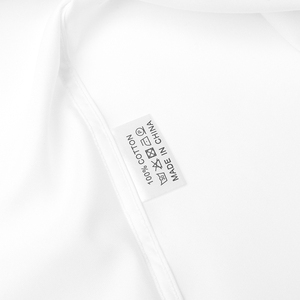 2024 Custom Logo Embroidery Button up <strong>Shirt</strong> Business All Cotton <strong>White</strong> French Cuff Slim Fit Non-iron Dress <strong>Shirt</strong> - Product Image 6