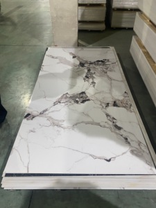 Panneau mural en marbre géométrique UV <span class=keywords><strong>Plancha</strong></span> De Marmol, panneaux UV pour décoration intérieure, imperméable pour hôtels, salle de bain commerciale - Product Image 1