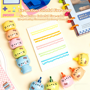 Marcadores de Alta Calidad <span class=keywords><strong>Hello</strong></span> <span class=keywords><strong>Kitty</strong></span> Apilables, Kawaii, de Colores Combinables, para Niños, Manualidades, Dibujo, Material de Arte y Papelería - Product Image 3