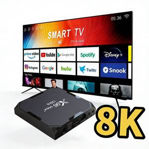 TV Box <span class=keywords><strong>X96Max</strong></span> <span class=keywords><strong>Plus</strong></span> <span class=keywords><strong>Ultra</strong></span> Estable 2025 con Android 11 Amlogic S905X4 8K Wifi BT Reproductor Multimedia X96 Max 4GB 32GB Decodificador - Product Image 1
