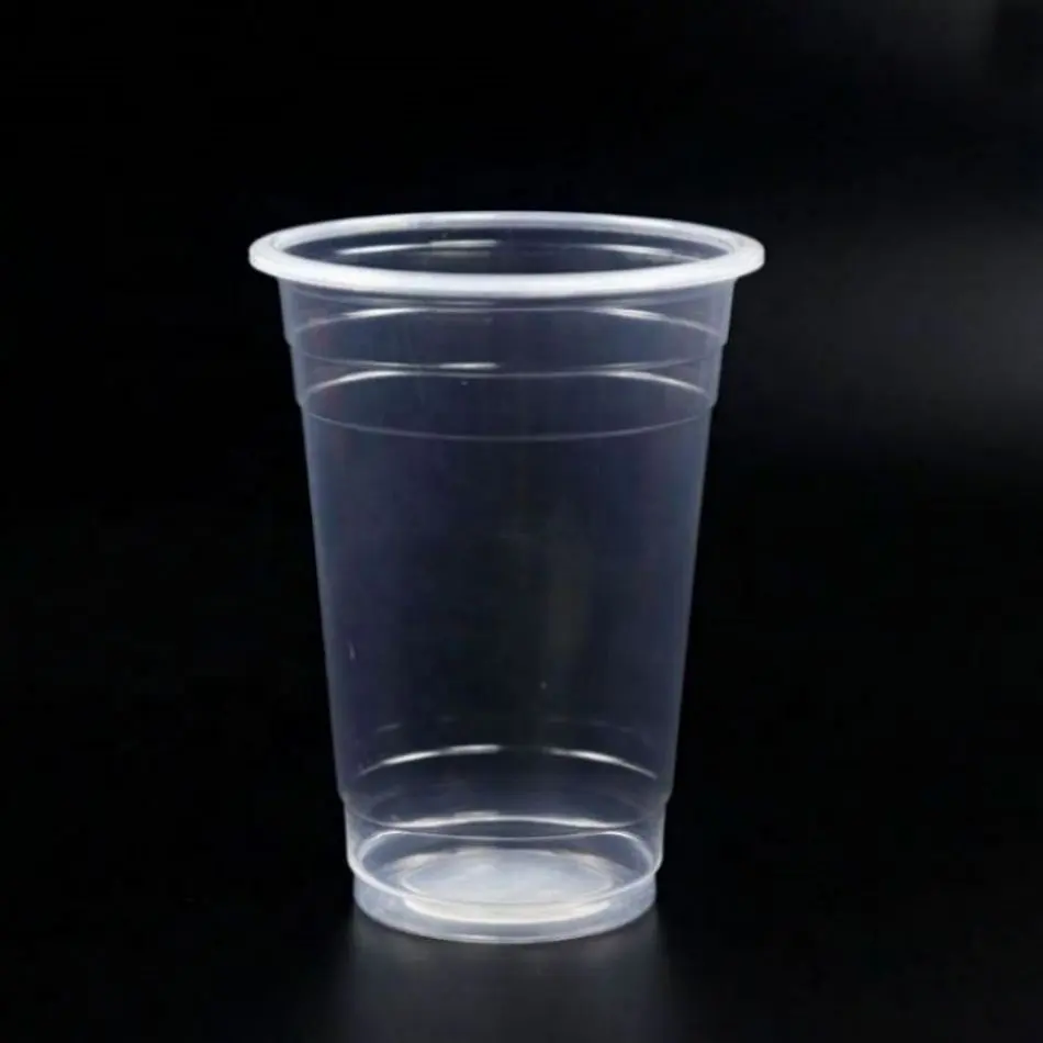 Comunión tazas taza de plástico de 2 Oz café frío 7 claro para yogur blíster desechable PP taza con tapa