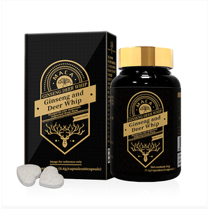 Comprimés d'extrait de Maca, de Ginseng et de Queue de Cerf, 60 Capsules, Complément Herbal pour la Santé Masculine - Product Image 6