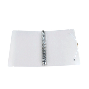 <span class=keywords><strong>Pp</strong></span> nhựa chất kết dính vòng Clip tái sử dụng đa chức năng tổ chức cho A4/A5/A6/A7/B5 Kích thước thư mục tập tin - Product Image 4
