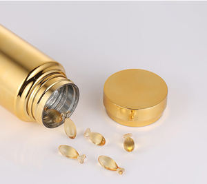 Botella de suplemento de vitamina, frasco de lujo de proteína en polvo y tapas, 80ml, 120ml, 150ml - Product Image 5