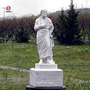 Antik klasik yunan felsefesi mermer <span class=keywords><strong>Aristotle</strong></span> heykelleri - Product Image 5