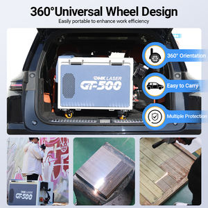 Machine <span class=keywords><strong>de</strong></span> nettoyage au laser à fibre refroidie par air DMK GT-500, nouvelle version améliorée, solution écologique pour le bois, le métal et l'acier inoxydable - Product Image 4