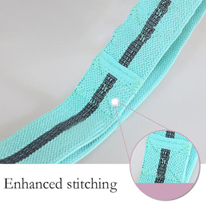 Libenli stampa personalizzata all'ingrosso <span class=keywords><strong>3</strong></span> pezzi tessuto di stoffa tessuto di cotone antiscivolo Design del modello fasce di resistenza ad anello esercizio - Product Image 4