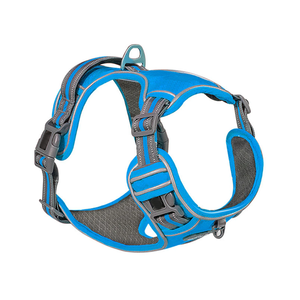 Nilon Reflektif Tali Kekang Anjing Peliharaan Rompi Empuk Anjing Tali Dada Dapat Disesuaikan Keselamatan Memimpin Semua Cuaca untuk Anjing Besar Sedang Kecil - Product Image 2