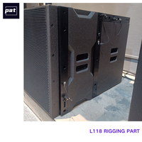 PAT LL118 Caisson de basses passif 18 pouces 1300W de puissance maximale en contreplaqué de bouleau pour système de sonorisation de tournée, DJ et sonorisation live