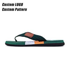 남성용 BreezeStep 야외 플립 플롭 샌들 해변 또는 겨울용 경량 미끄럼 방지 통기성 슬라이드 신발 - Product Image 2