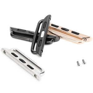 Nuovo classico in acciaio inox cinturino adattatore cinturino cinturino di collegamento per <span class=keywords><strong>Apple</strong></span> <span class=keywords><strong>Watch</strong></span> serie Ultra 2 9 8 <span class=keywords><strong>7</strong></span> 6 5 adattatore in metallo - Product Image 4
