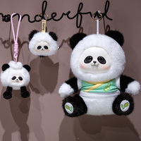 Porte-clés pendentif en peluche super doux Ours Fraise, style dessin animé, pour machine à griffes, cadeau pour enfants, vente en gros, offre spéciale
